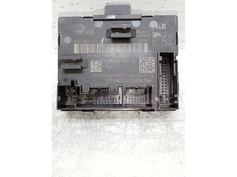 Recambio de modulo electronico para audi a3 sportback (8va) ambiente referencia OEM IAM 5Q0959592D 5Q0959592B 