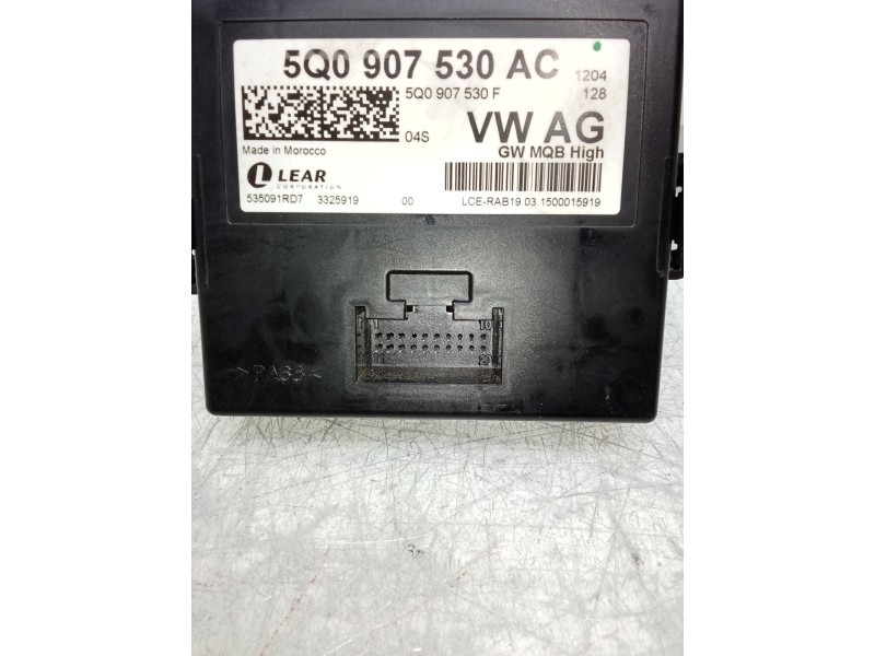 Recambio de modulo electronico para audi a3 sportback (8va) ambiente referencia OEM IAM 5Q0907530AC 535091R 5Q0907530F