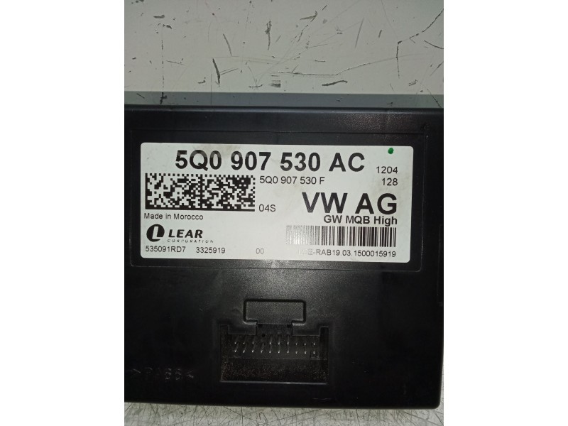 Recambio de modulo electronico para audi a3 sportback (8va) ambiente referencia OEM IAM 5Q0907530AC 535091R 5Q0907530F