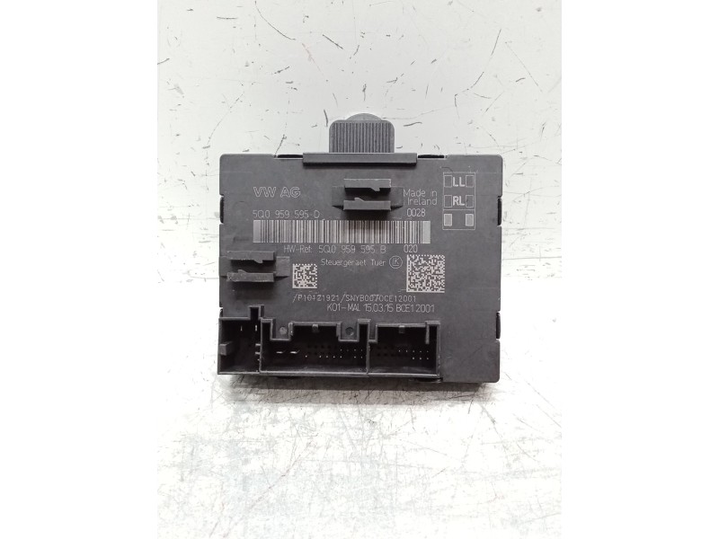 Recambio de modulo electronico para audi a3 sportback (8va) ambiente referencia OEM IAM 5Q0959595D 5Q0959595B 