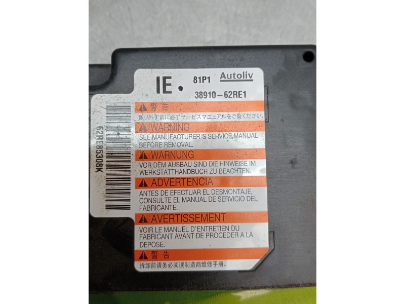 Recambio de kit airbag para suzuki ignis (/mf) gle referencia OEM IAM 3891062RE1  2018