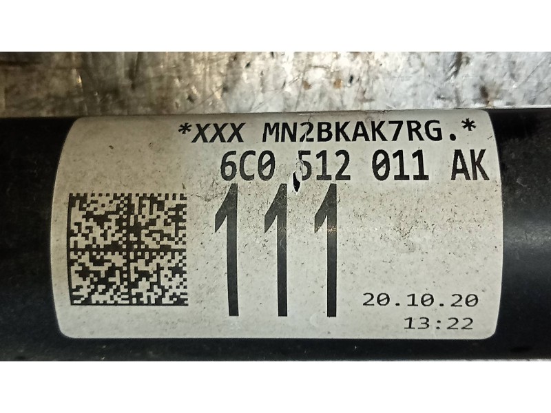 Recambio de amortiguador trasero izquierdo para skoda fabia 1.0 tsi referencia OEM IAM 6C0512011AK  