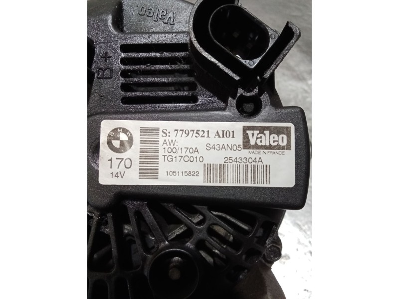 Recambio de alternador para bmw 5 (e60) 520 d referencia OEM IAM 7797521 2543304A 
