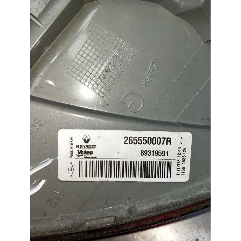 Recambio de piloto trasero izquierdo para renault megane iii hatchback (bz0/1_, b3_) 1.5 dci (bz09, bz0d, bz1w, bz29, bz14) refe