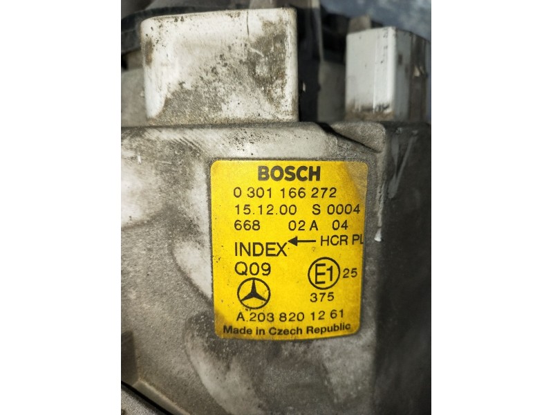 Recambio de faro derecho para mercedes-benz clase c (w203) c 220 cdi (203.006) referencia OEM IAM 1307329072 0301166271 XENON 20