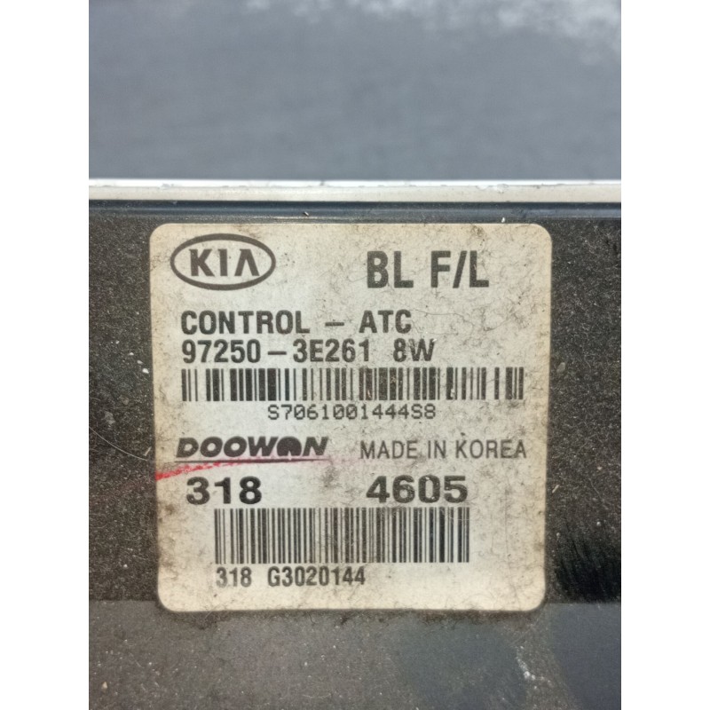 Recambio de mando calefaccion / aire acondicionado para kia sorento i (jc) 2.5 crdi referencia OEM IAM 972503E261  2006