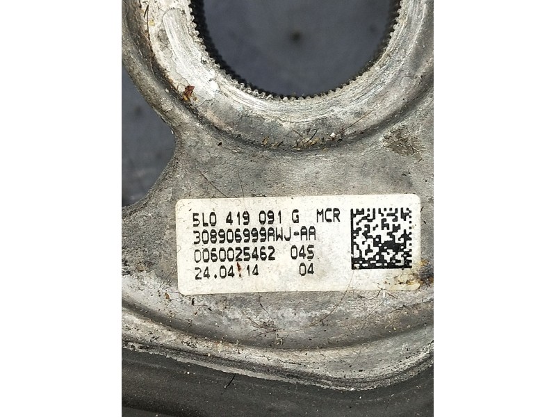 Recambio de volante para skoda rapid (nh3, nk3, nk6) 1.6 tdi referencia OEM IAM 5L0419091G  2012