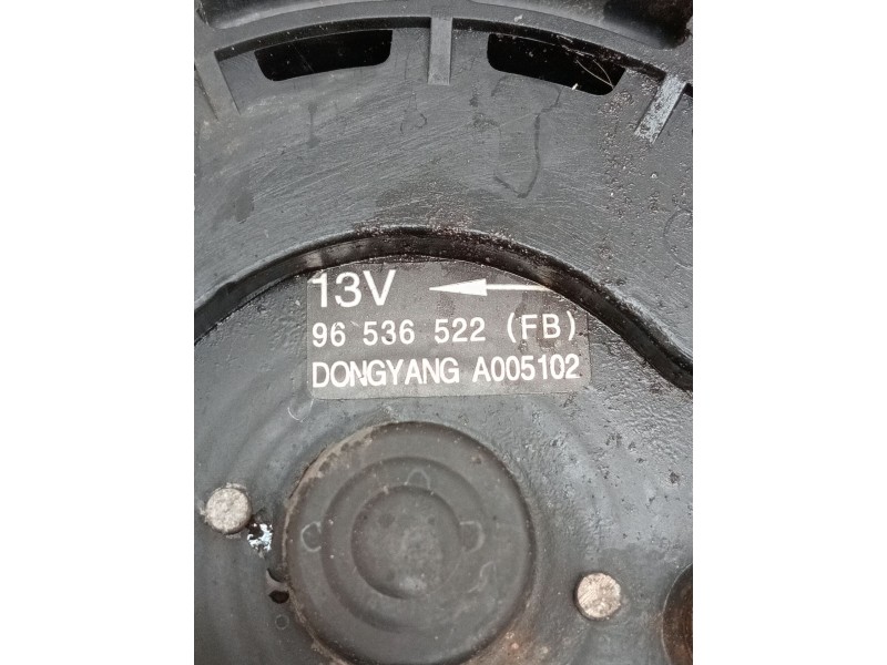 Recambio de electroventilador para daewoo kalos (klas) 1.2 referencia OEM IAM 96536522  2002