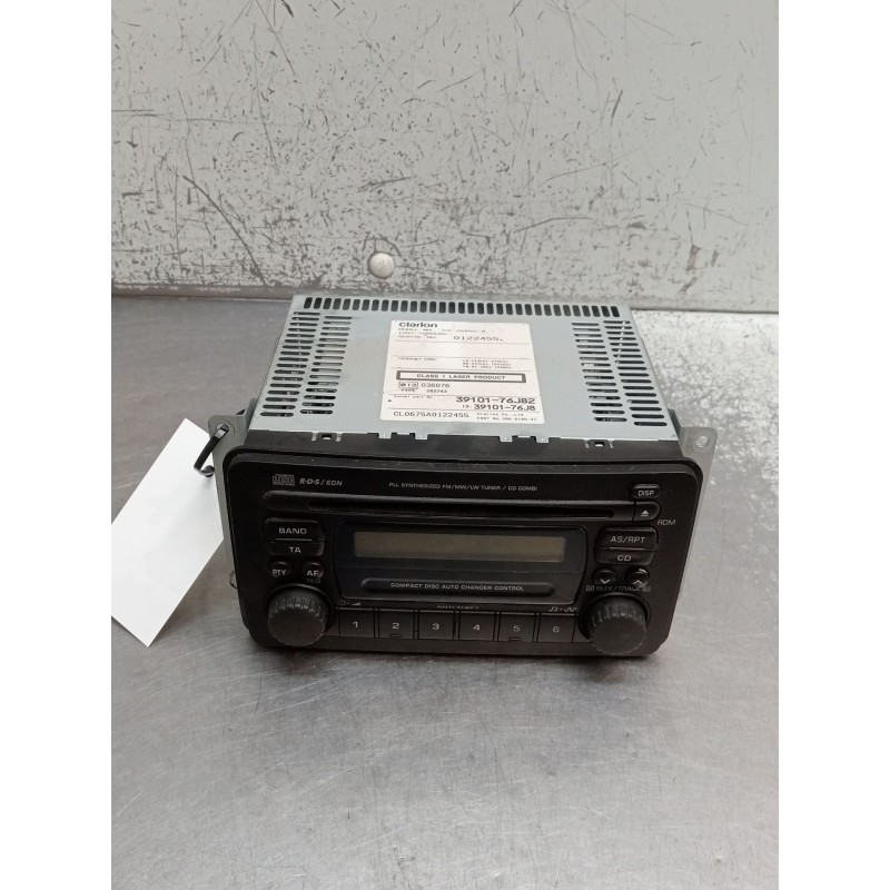 Recambio de sistema audio / radio cd para suzuki jimny todo terreno, cerrada (sn, jb_) 1.5 ddis 4x4 referencia OEM IAM 3910176J8