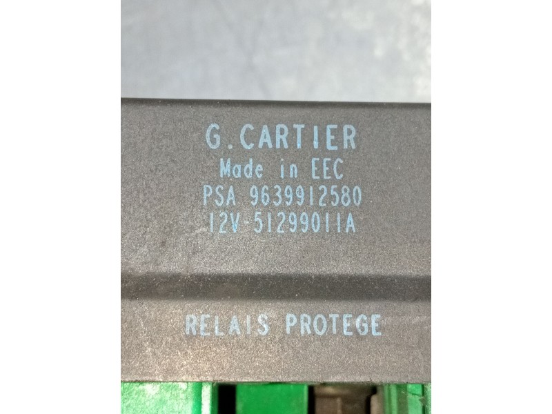 Recambio de caja precalentamiento para citroën xsara picasso (n68) 2.0 hdi referencia OEM IAM 9639912580 51299011A 1999