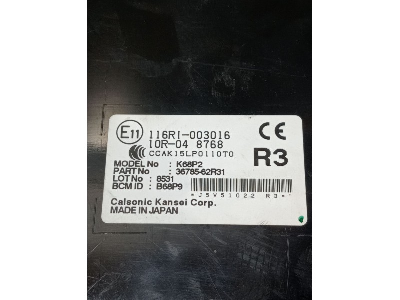 Recambio de modulo electronico para suzuki ignis (/mf) gle referencia OEM IAM 116R1003016 10R048768 3678562R31 2018