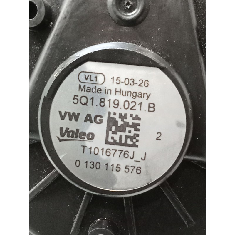Recambio de motor calefaccion para audi a3 sportback (8va) ambiente referencia OEM IAM 5Q1819021B 5Q0907521E F011500105 2012
