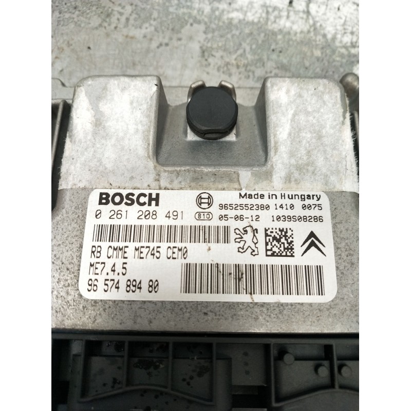 Recambio de centralita motor uce para citroën c4 coupé (la_) 1.6 16v referencia OEM IAM 0261208491 9657489480 1039S08286 2004 ME