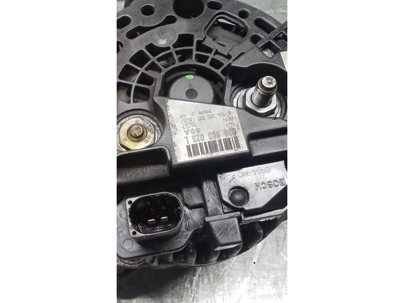 Recambio de alternador para audi a3 (8l1) 1.9 tdi referencia OEM IAM 038903023L 0124325001 00 90A