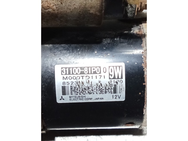 Recambio de motor arranque para suzuki ignis (/mf) gle referencia OEM IAM 3110081P00 M000TD1171 