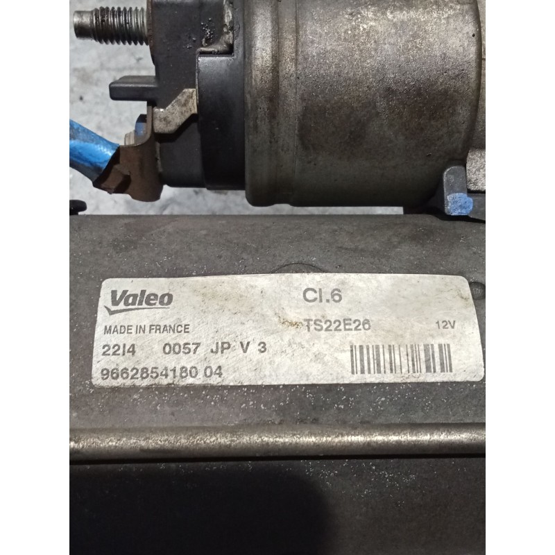 Recambio de motor arranque para citroën berlingo furgoneta/monovolumen (b9) 1.6 hdi / bluehdi 75 referencia OEM IAM 22140057 966