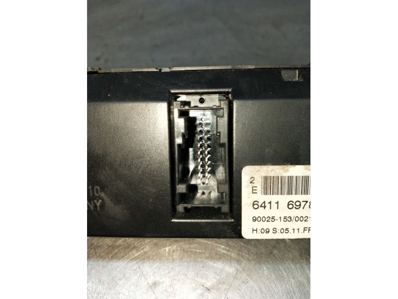 Recambio de mando calefaccion / aire acondicionado para bmw 5 (e60) 520 d referencia OEM IAM 6411697843001  2003