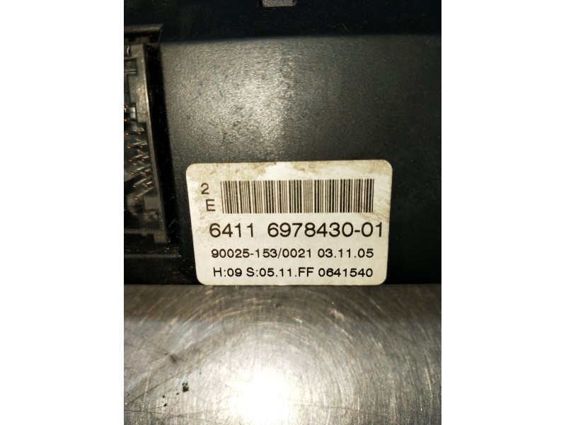 Recambio de mando calefaccion / aire acondicionado para bmw 5 (e60) 520 d referencia OEM IAM 6411697843001  2003