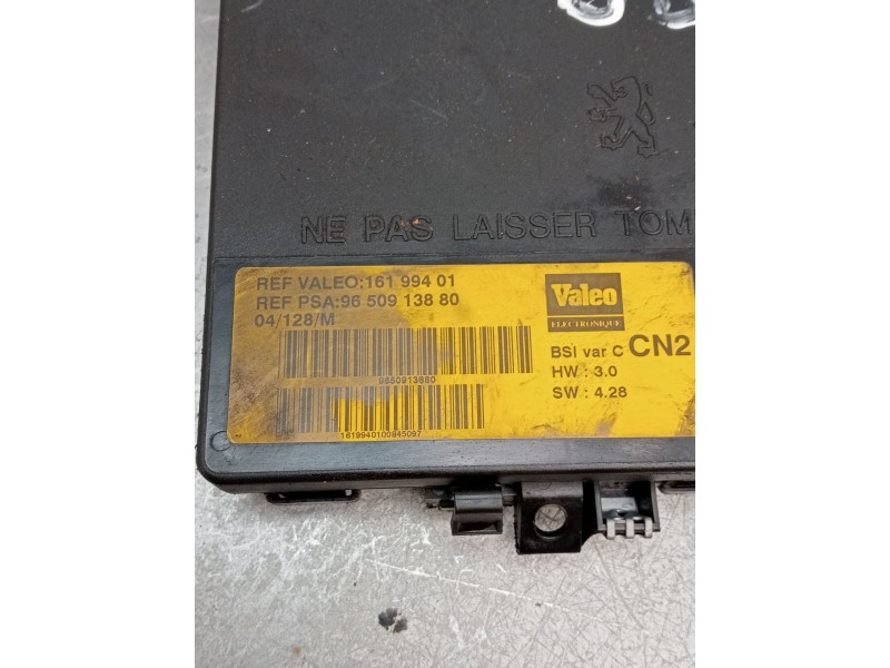 Recambio de caja reles / fusibles para citroën xsara coupé (n0) 2.0 hdi 90 referencia OEM IAM 9650913880 16199401 