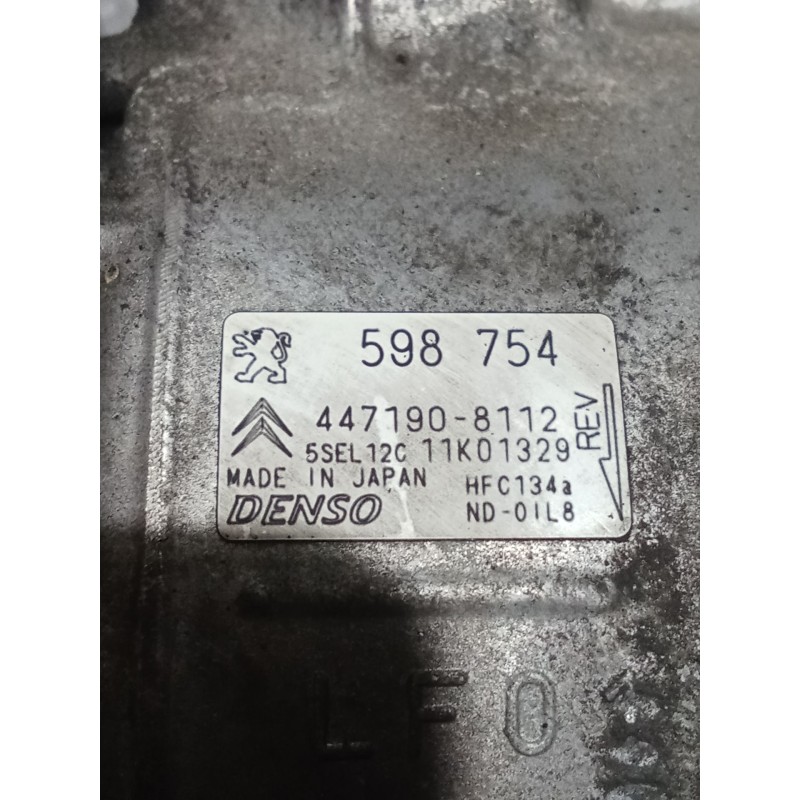 Recambio de compresor aire acondicionado para peugeot 308 i (4a_, 4c_) 1.6 16v referencia OEM IAM   07