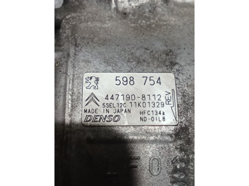 Recambio de compresor aire acondicionado para peugeot 308 i (4a_, 4c_) 1.6 16v referencia OEM IAM   07
