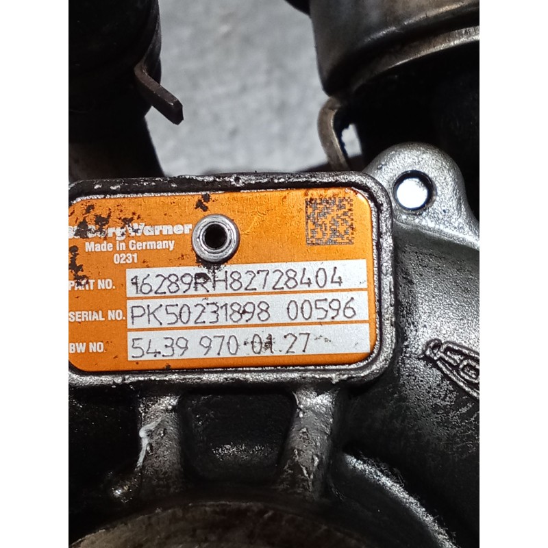 Recambio de turbocompresor para renault megane iii hatchback (bz0/1_, b3_) 1.5 dci (bz09, bz0d, bz1w, bz29, bz14) referencia OEM