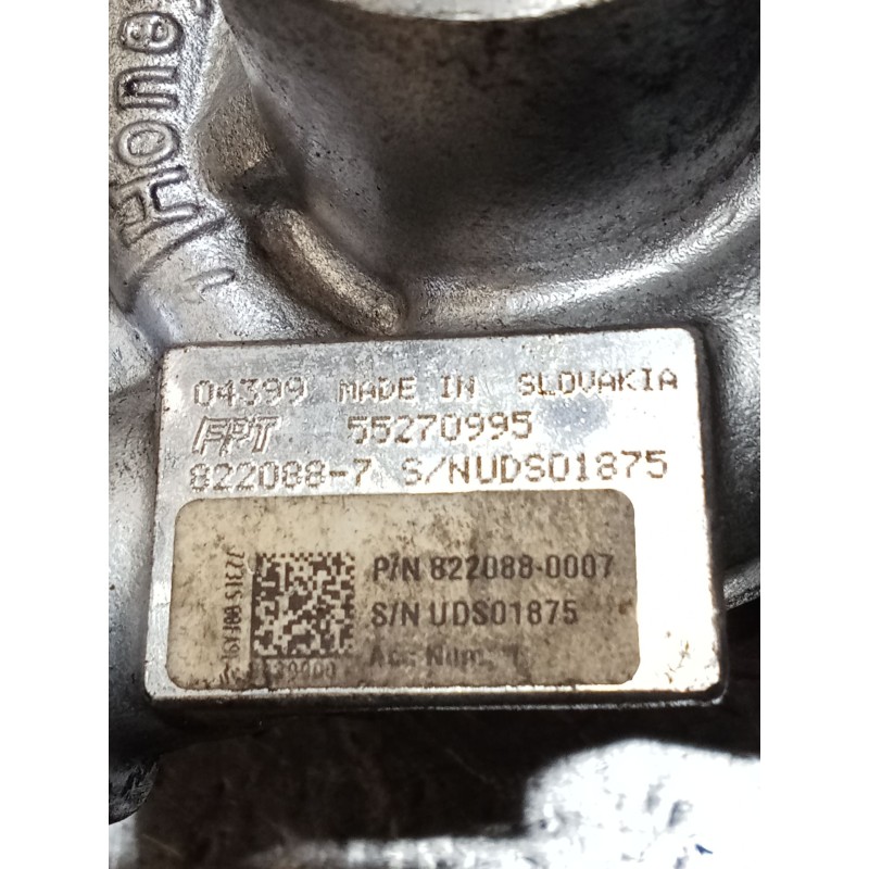 Recambio de turbocompresor para citroën nemo furgoneta/monovolumen (aa_) 1.3 bluehdi 80 referencia OEM IAM 55270995 8220887 10