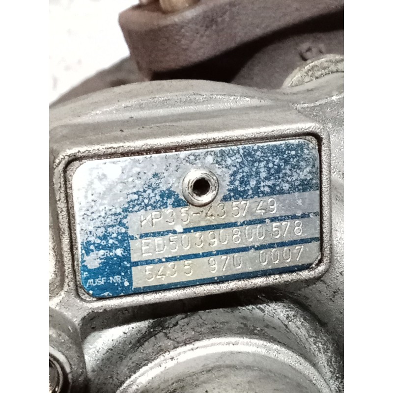 Recambio de turbocompresor para citroën c3 pluriel (hb_) 1.4 hdi referencia OEM IAM FP35435749 54359700007 03