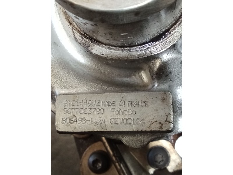 Recambio de turbocompresor para ford kuga (cbs) titanium referencia OEM IAM 9677063780 80698 