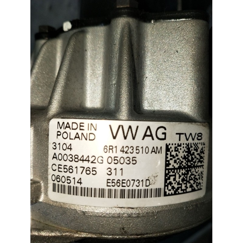Recambio de columna direccion para skoda rapid (nh3, nk3, nk6) 1.6 tdi referencia OEM IAM 6R1423510AM A0038442G 2012