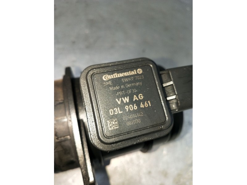 Recambio de caudalimetro para skoda rapid (nh3, nk3, nk6) 1.6 tdi referencia OEM IAM 5WK97023 03L906461 2012