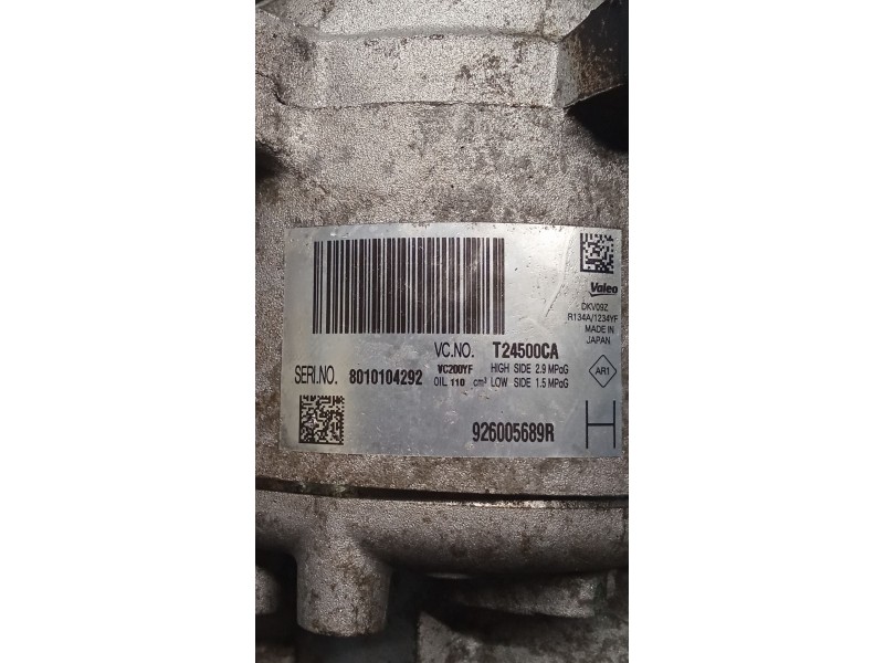 Recambio de compresor aire acondicionado para dacia duster (hm_) 1.2 tce 125 4x4 (hmma) referencia OEM IAM   17