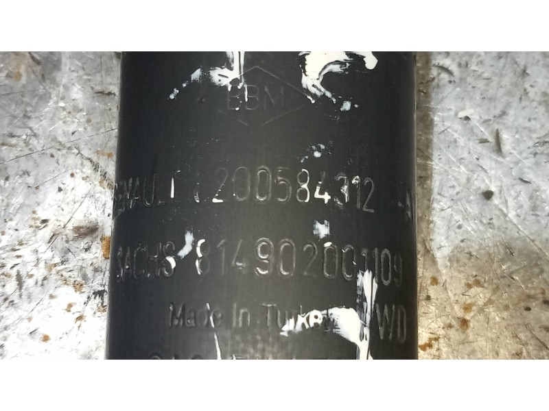 Recambio de amortiguador trasero derecho para renault clio grandtour exception referencia OEM IAM 8200584312A  