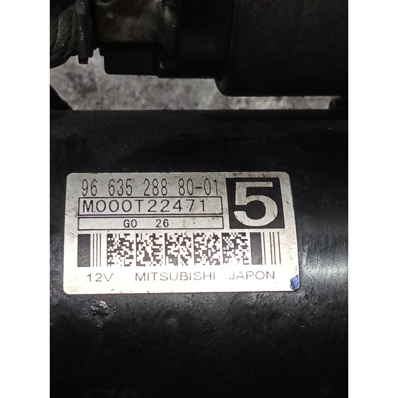 Recambio de motor arranque para citroën c4 ii (nc_) 1.6 hdi 110 referencia OEM IAM 966352888001 M000T22471 