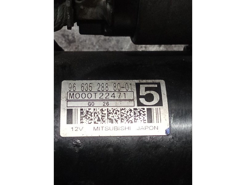Recambio de motor arranque para citroën c4 ii (nc_) 1.6 hdi 110 referencia OEM IAM 966352888001 M000T22471 