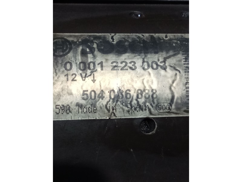 Recambio de motor arranque para iveco daily iii furgoneta 35 s 11 v,35 c 11 v referencia OEM IAM 0001223003 504036888 