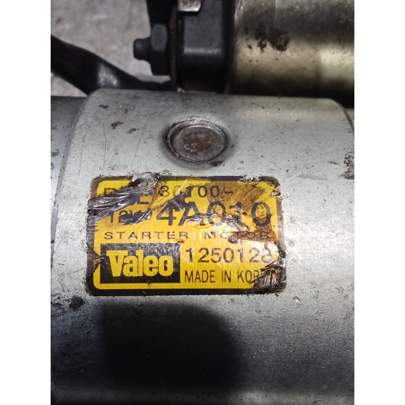 Recambio de motor arranque para kia sorento i (jc) 2.5 crdi referencia OEM IAM 1250128  
