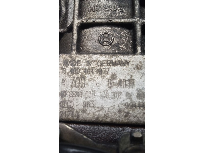 Recambio de bomba inyeccion para seat toledo i (1l2) 1.9 tdi referencia OEM IAM 0460404977 038130107D BOSCH