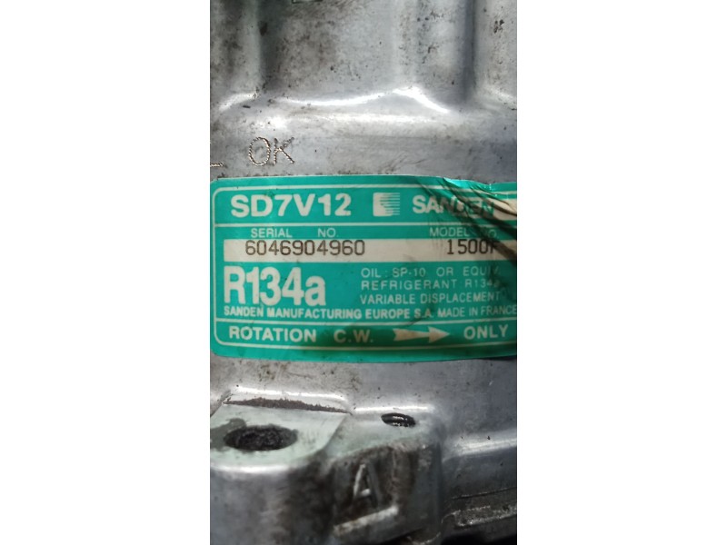 Recambio de compresor aire acondicionado para peugeot 306 hatchback (7a, 7c, n3, n5) 1.6 referencia OEM IAM   97