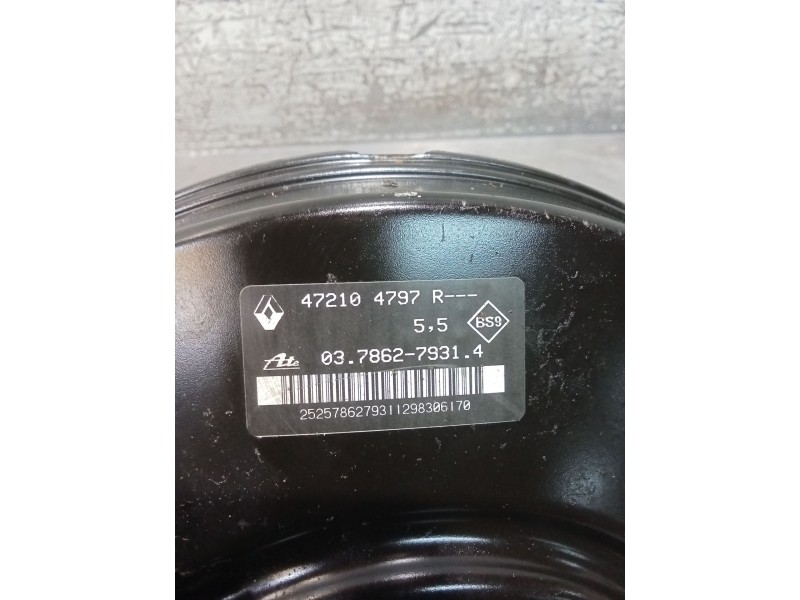 Recambio de servofreno para dacia duster (hm_) 1.2 tce 125 4x4 (hmma) referencia OEM IAM 472104797R 03786279314 17