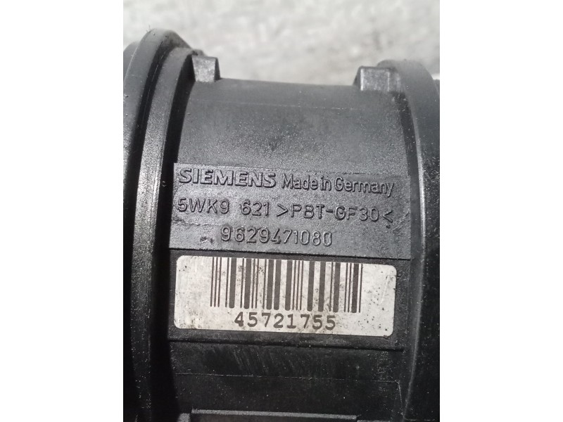 Recambio de caudalimetro para peugeot 307 (3a/c) 2.0 hdi 110 referencia OEM IAM 9629471080 5WK9621 01