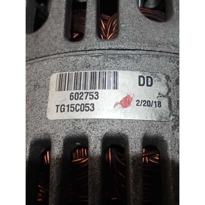 Recambio de alternador para peugeot 407 (6d_) 1.6 hdi 110 (6d9hzc, 6d9hyc) referencia OEM IAM 439454 TG15C053 602753