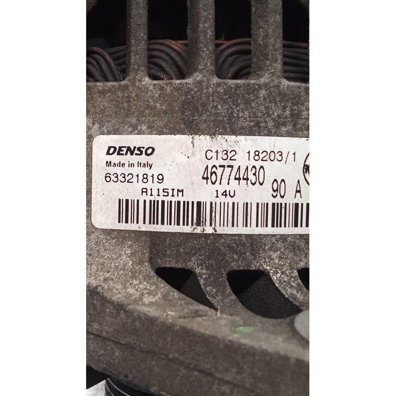 Recambio de alternador para fiat doblo furgoneta/monovolumen (223_) 1.9 d (223zxb1a) referencia OEM IAM 63321819 46774430 01 90A