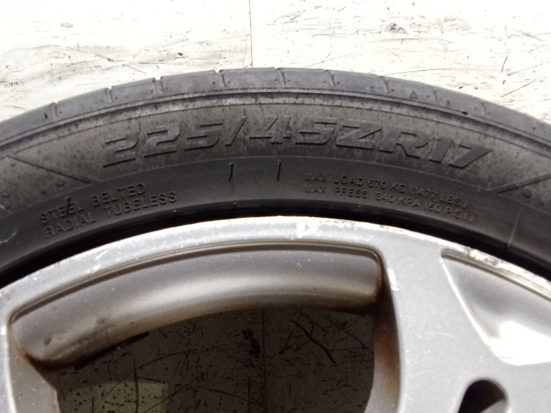 Recambio de juego llantas para seat alhambra (7v8, 7v9) 1.9 tdi referencia OEM IAM 225/45 R17 94Y  