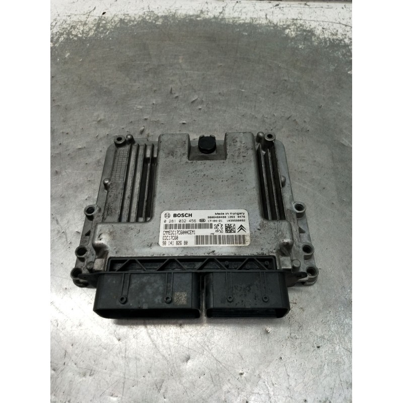 Recambio de centralita motor uce para peugeot 208 i (ca_, cc_) 1.6 hdi / bluehdi 75 referencia OEM IAM 0281032456 9814182680 EDC