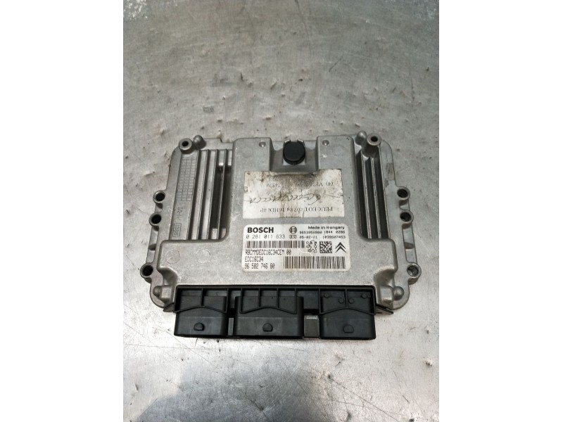 Recambio de centralita motor uce para peugeot 407 (6d_) 1.6 hdi 110 (6d9hzc, 6d9hyc) referencia OEM IAM 9653958980 9658274680 ED