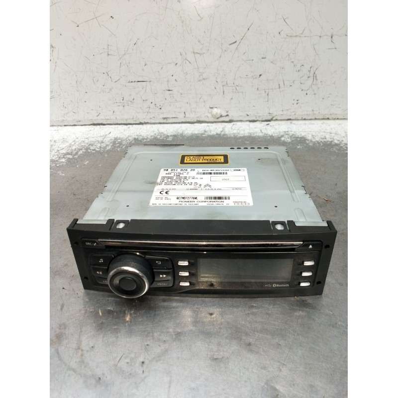 Recambio de sistema audio / radio cd para peugeot 208 i (ca_, cc_) 1.6 hdi / bluehdi 75 referencia OEM IAM 98051026ZD QCTM072776