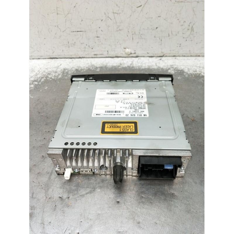 Recambio de sistema audio / radio cd para peugeot 208 i (ca_, cc_) 1.6 hdi / bluehdi 75 referencia OEM IAM 98051026ZD QCTM072776