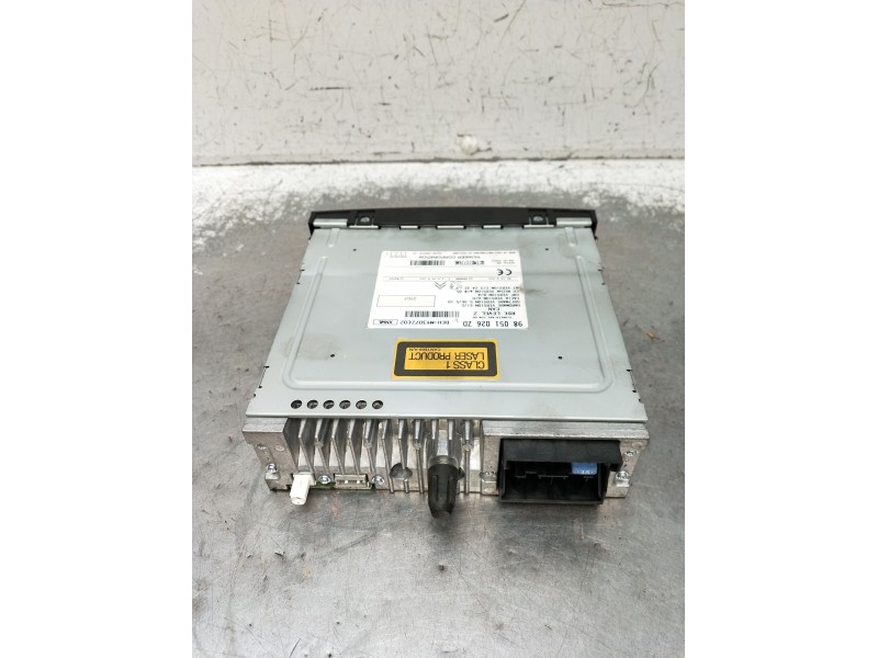 Recambio de sistema audio / radio cd para peugeot 208 i (ca_, cc_) 1.6 hdi / bluehdi 75 referencia OEM IAM 98051026ZD QCTM072776