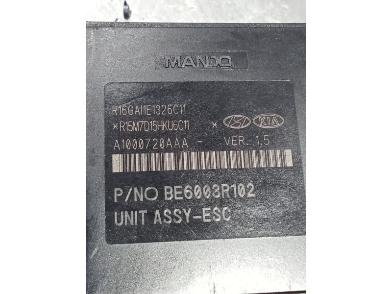 Recambio de abs para hyundai tucson (tl, tle) 1.6 gdi referencia OEM IAM 58920D7110 BE6003R102 A1000720AAA